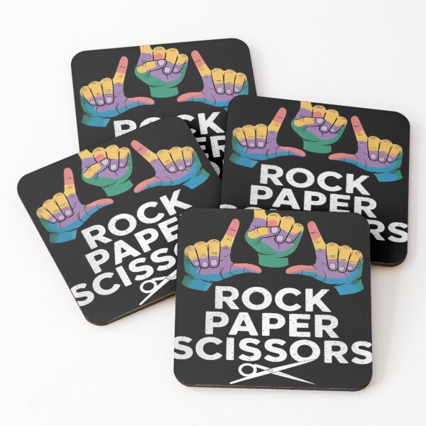 Item preview, Lesbian Pride Rock Paper Scissors LGBTQ Rainbow Flag  designed and sold by Charidana.