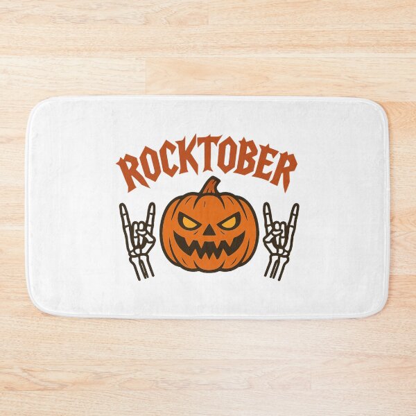 Item preview, Rocktober Funny Pumpkin Rock On Halloween designed and sold by Ruby River.