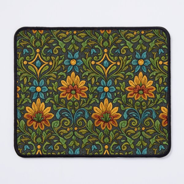 Item preview, Intricate Carved Floral Pattern in Rich Wood Tones. designed and sold by Piotrek0001.
