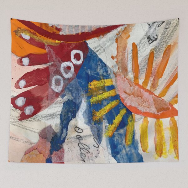 Item preview, Art Print & More: Floral Abstraction – Poetic Miniature Series – 113 Sunna | Annette Kunow designed and sold by KunowArtShop.