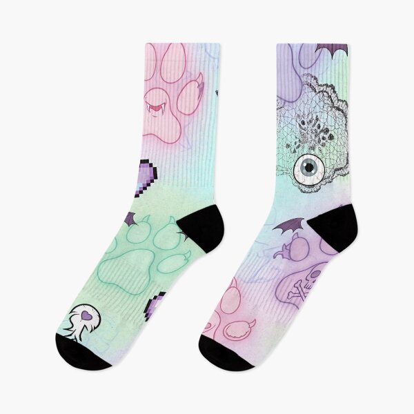 Item preview, Y2K Pastel Ghost Paws designed and sold by EsenciaZen.