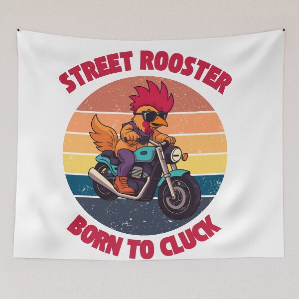 Item preview,  Rooster Born to Ride designed and sold by Jamesteeshop09.