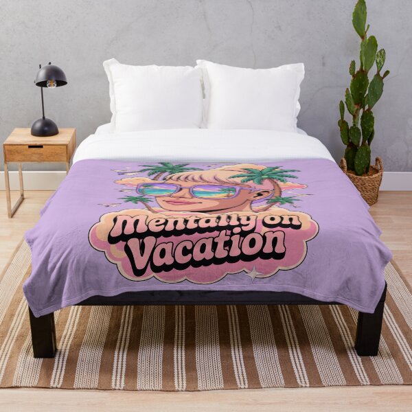 Artikelvorschau, Geistig im Urlaub – Retro Beach Daydream Aesthetic von LaLi Designs entworfen und verkauft von LaLi-Designs.