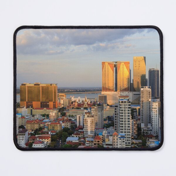 Item preview, Capital City Skyline Cityscape Phnom Penh Cambodia designed and sold by Kevin Miller Photography.