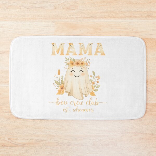 Item preview, Mama Boo Crew Club Cute Ghost Floral Halloween designed and sold by Tim Mendy.