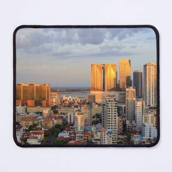 Item preview, Capital City Skyline Cityscape Phnom Penh Cambodia designed and sold by Kevin Miller Photography.