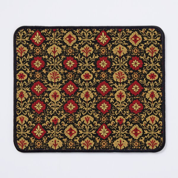 Item preview, Elegant Vintage Floral Damask in Red and Gold. designed and sold by Piotrek0001.