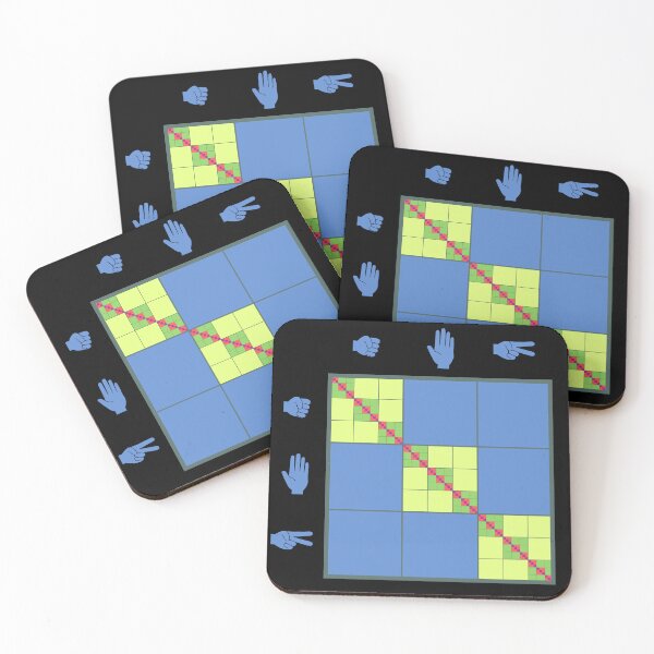 Item preview, The Rock Paper Scissors Fractal designed and sold by Marc Evanstein.