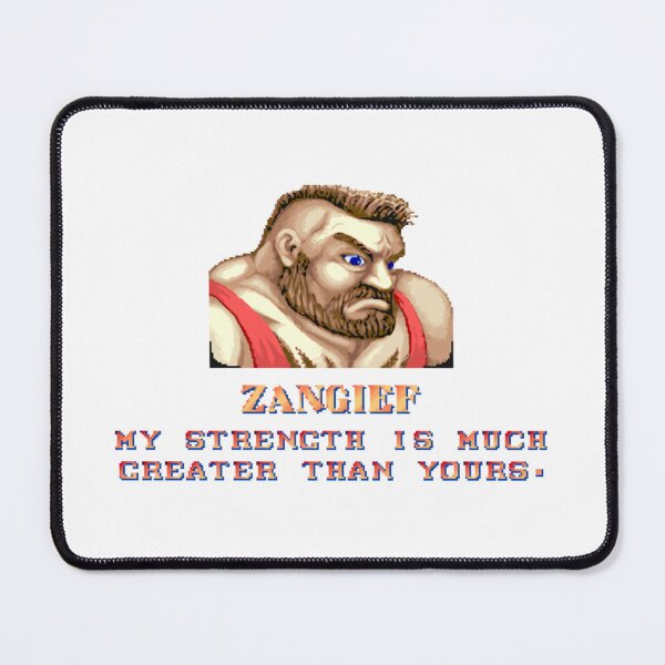 Item preview, Zangief Retro Pixel Art Street Fighter designed and sold by PixelArena Gaming.