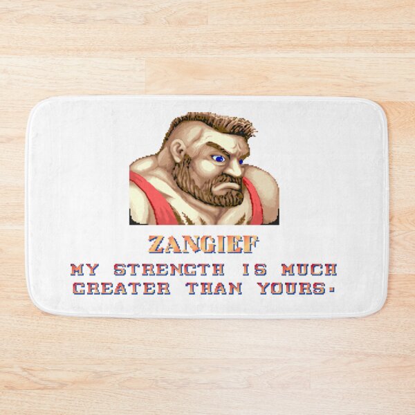 Item preview, Zangief Retro Pixel Art Street Fighter designed and sold by PixelArena Gaming.