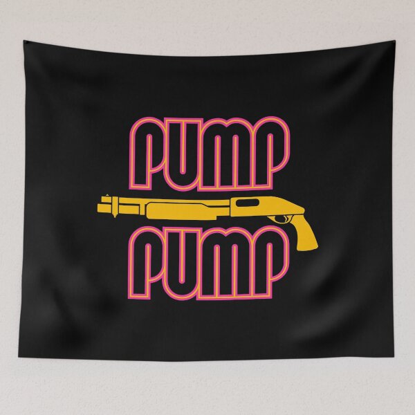 Artikelvorschau, Pump Pump Action Schrotflinte | Gelb und Pink entworfen und verkauft von UNK-Fatigues.