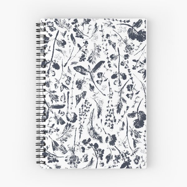 Item preview, Garden Herbs Relief Print Pattern - Botanical Design  designed and sold by ByLeesh.