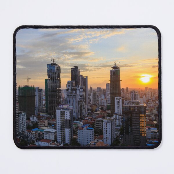 Item preview, Capital City Skyline Cityscape Phnom Penh Cambodia designed and sold by Kevin Miller Photography.