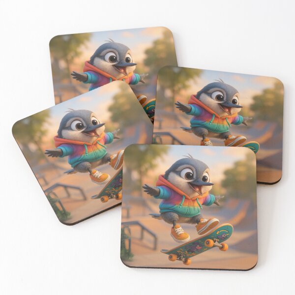 Item preview, Skater Eurasian Nuthatch designed and sold by Sillytoe.