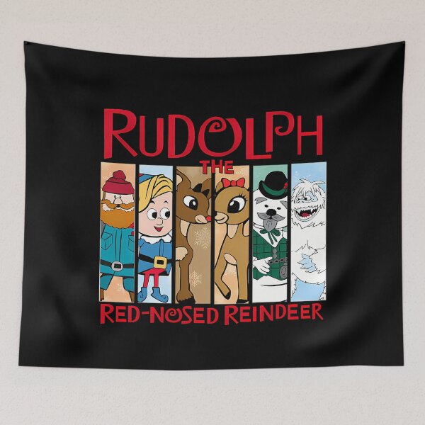 Item preview, Ru.dol.ph th.e Re.d-N.ose.d Re.in.deer Magical Festive Reindeer Illustration with Holiday Spirit designed and sold by rodrigo-gbrn.