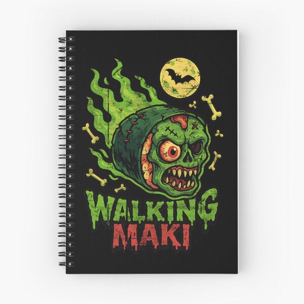Item preview, Walking Maki – Zombie Sushi Design designed and sold by nkhookysun.