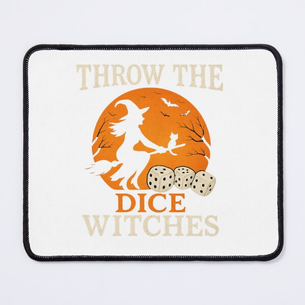 Item preview, Throw the Dice Witches Funny Halloween Bunco Game T-Shirt designed and sold by salimkaswiss.