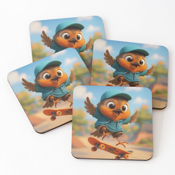 Item preview, Skater European Robin designed and sold by Sillytoe.