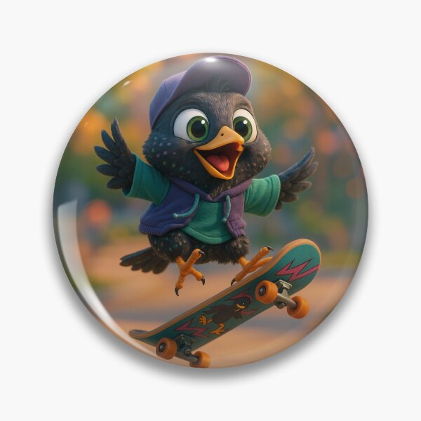 Item preview, Skater European Starling designed and sold by Sillytoe.