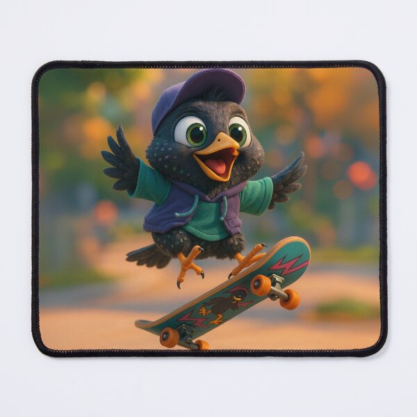 Item preview, Skater European Starling designed and sold by Sillytoe.