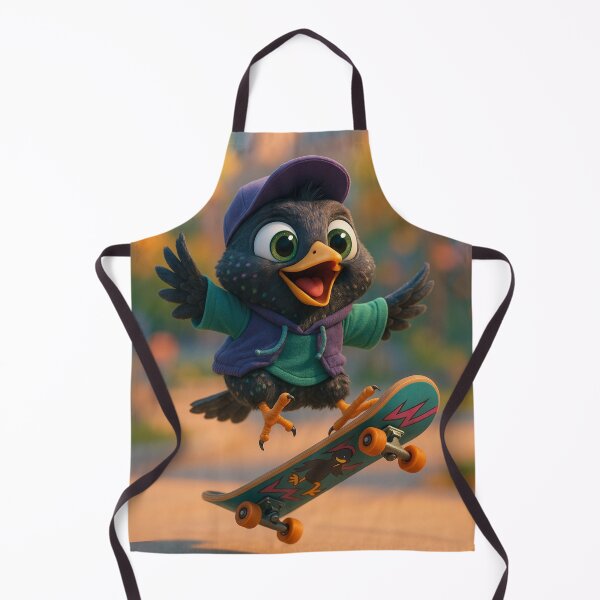 Item preview, Skater European Starling designed and sold by Sillytoe.
