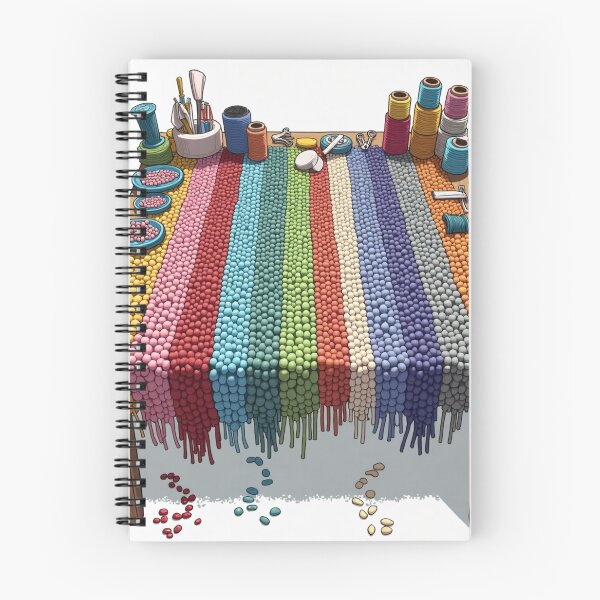 Item preview, Colorfully Beaded Craft Table designed and sold by Byou22.