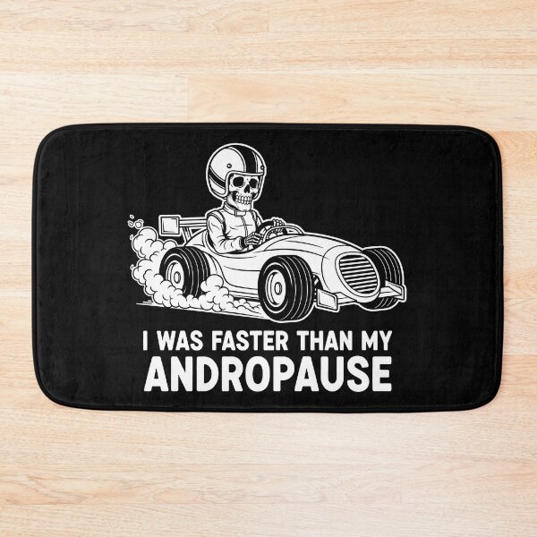 Item preview, Skeleton Racer in Helmet with Fast Car Humor designed and sold by SplashTastic.