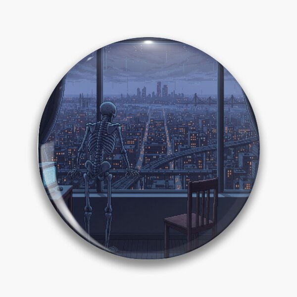 Item preview, Eternal Gaze Over the City designed and sold by ArcadeAura.