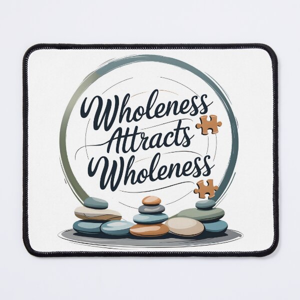 Item preview, Wholeness Attracts Wholeness Relatable Emotion Design designed and sold by FoxyJags.