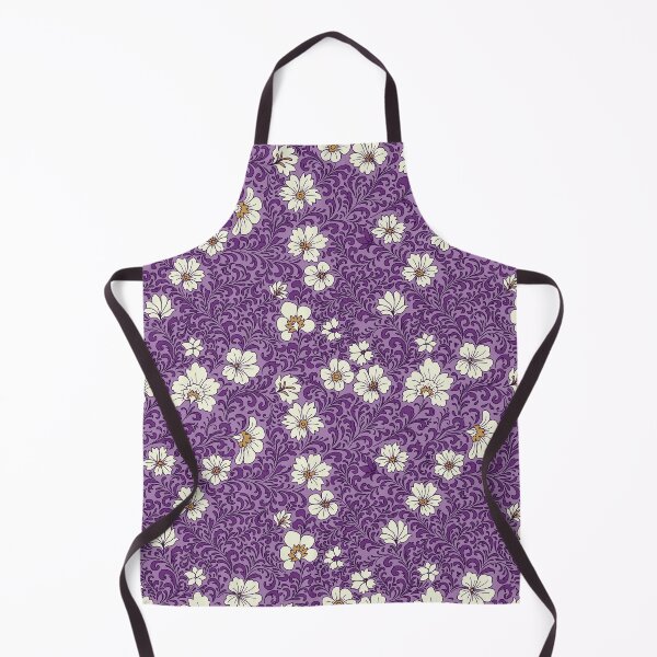 Item preview, Romantic Floral Flourish - purple designed and sold by space-kitten.