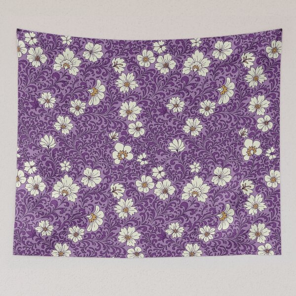 Item preview, Romantic Floral Flourish - purple designed and sold by space-kitten.