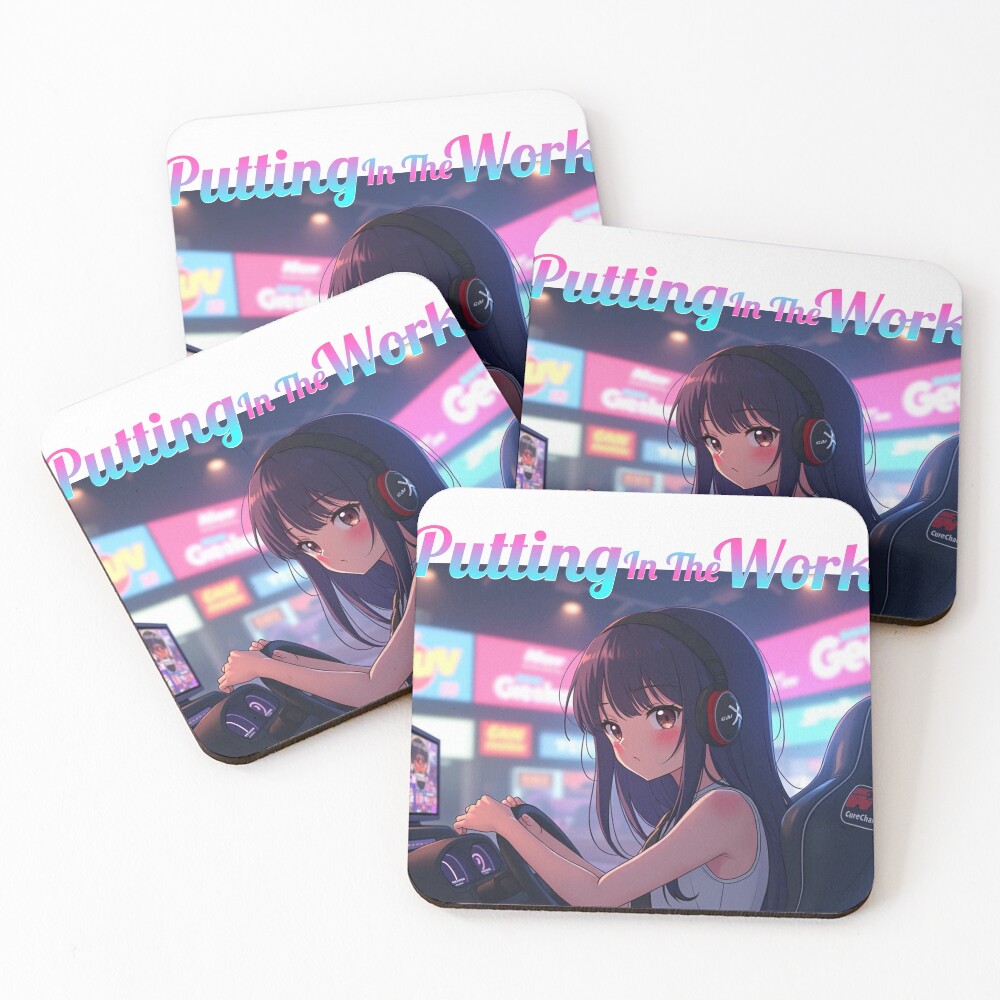 Item preview, Coasters (Set of 4) designed and sold by RacerCatBrand.