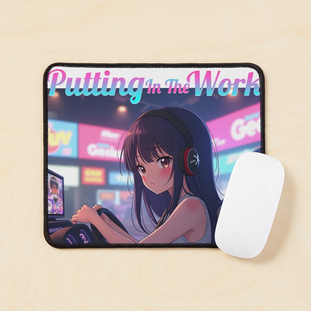 Item preview, Mouse Pad designed and sold by RacerCatBrand.