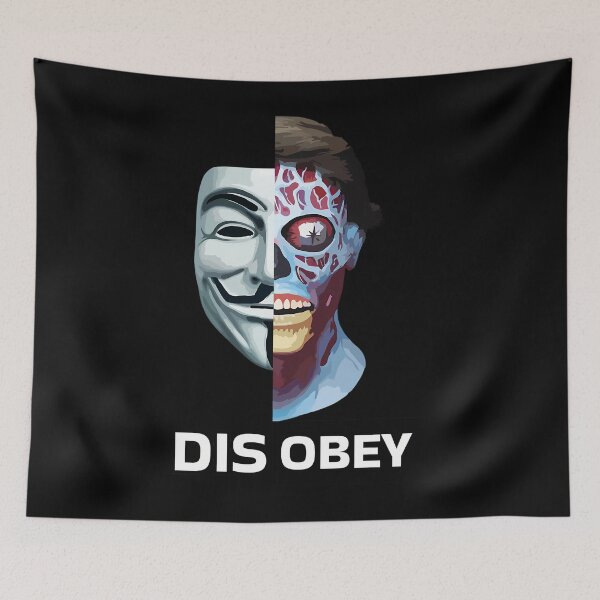 Item preview, Funny Man Disobey My Favorite designed and sold by CAMPBELSAMM.
