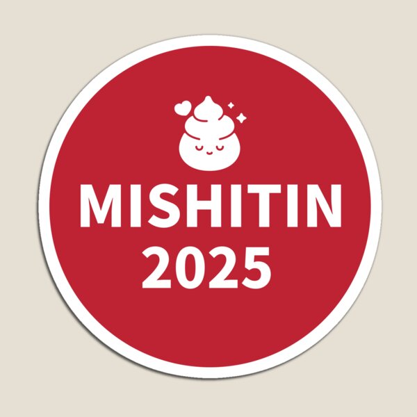 Item preview, MISHITIN FUNNY CUTE LOGO designed and sold by GiuseppeGiorno.