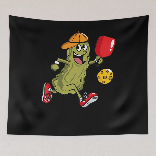 Item preview, Funny Pickle Playing Pickleball designed and sold by CAMPBELSAMM.
