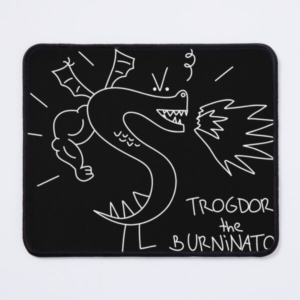 Item preview,  Trogdor The Burninator Black designed and sold by ChenetraBoy.