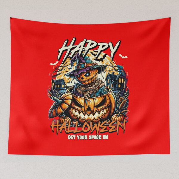 Item preview, Funny Ghost “Happy Halloween ”, Halloween 2025 designed and sold by Yucku1.
