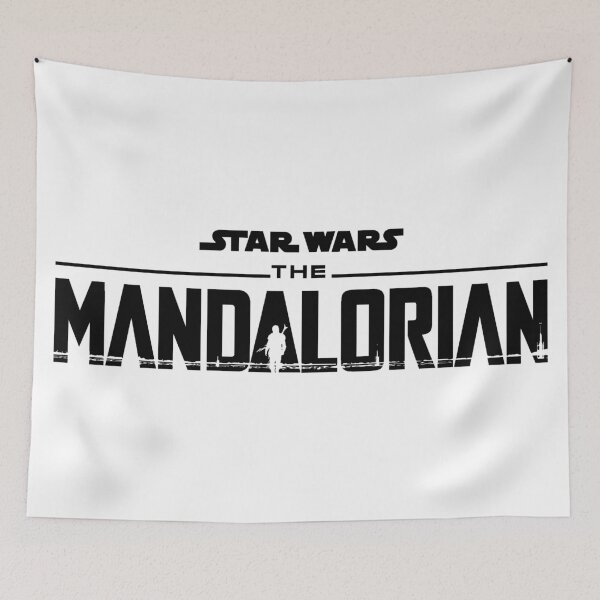 Aperçu de l'œuvre Conception du logo textuel de The Mandalorian créée et vendue par PixelArena Gaming.