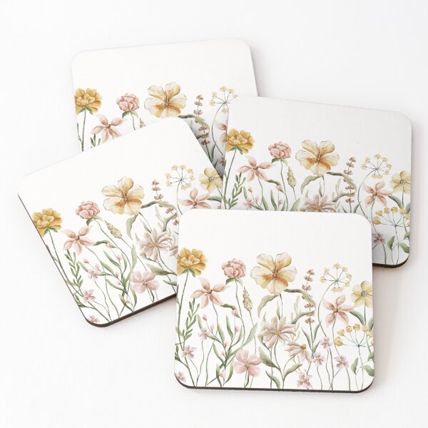 Item preview, Watercolor Wildflower Meadow Floral Botanical Aesthetic designed and sold by Nature Hues.