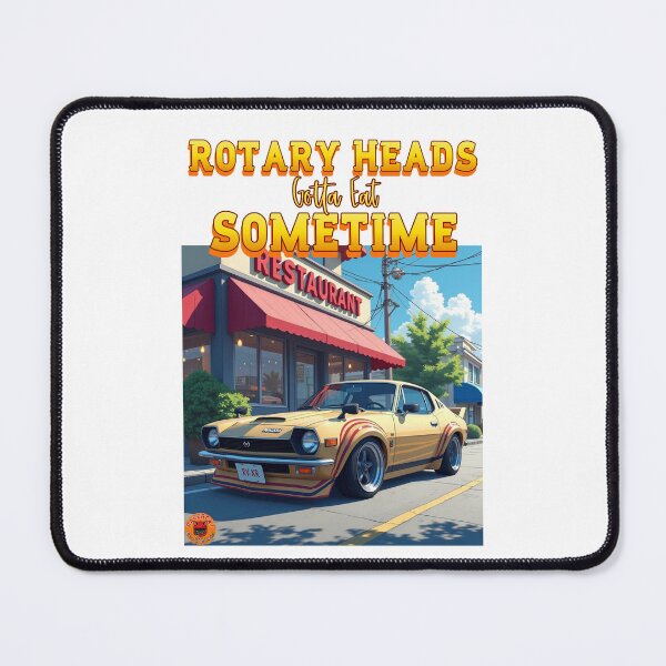Item preview, Rotary Heads Gotta Eat Sometime designed and sold by RacerCatBrand.