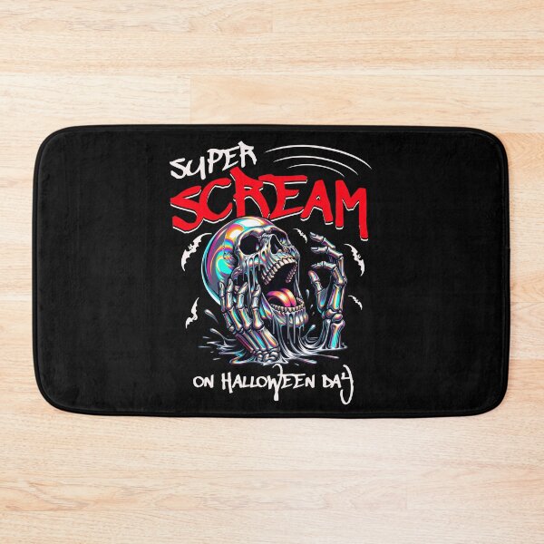 Item preview, Funny Ghost “super Scream on Halloween day”, Halloween 2025 designed and sold by Yucku1.