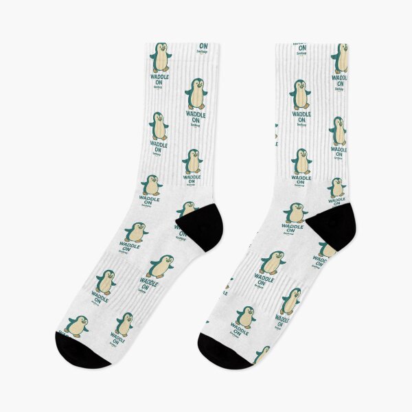 Item preview, Waddle On – Cute Penguin Design designed and sold by Smiloop Kivivi.