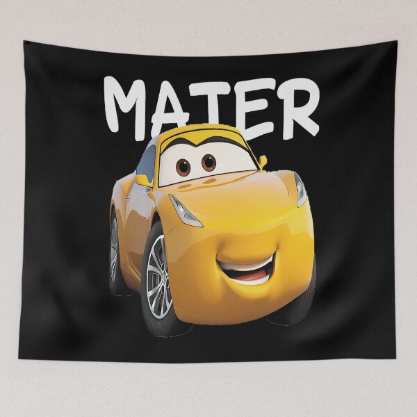 Item preview, Cartoon Cars Mater Yellow designed and sold by StoreArtSquirm.