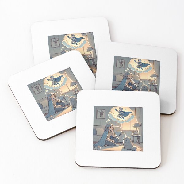Item preview, My dog thinks I'm a superhero designed and sold by PrintSynk.