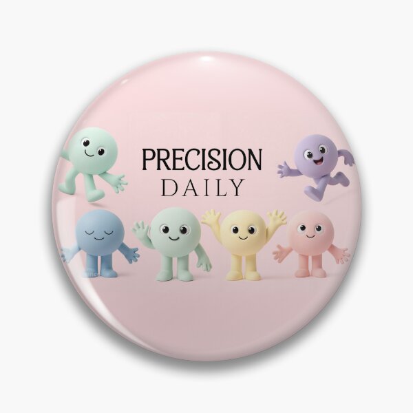 Item preview, Precision Daily – Cute 3D Character Art for Positivity designed and sold by Veradion .