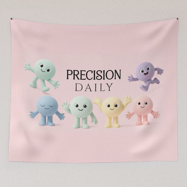 Item preview, Precision Daily – Cute 3D Character Art for Positivity designed and sold by Veradion .
