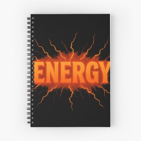 Item preview, “ENERGY – Fiery Power Unleashed” designed and sold by DailyVibesCo.