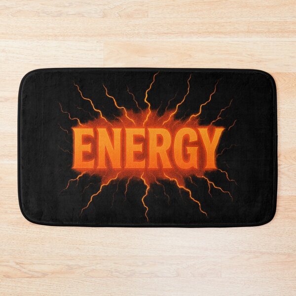 Item preview, “ENERGY – Fiery Power Unleashed” designed and sold by DailyVibesCo.