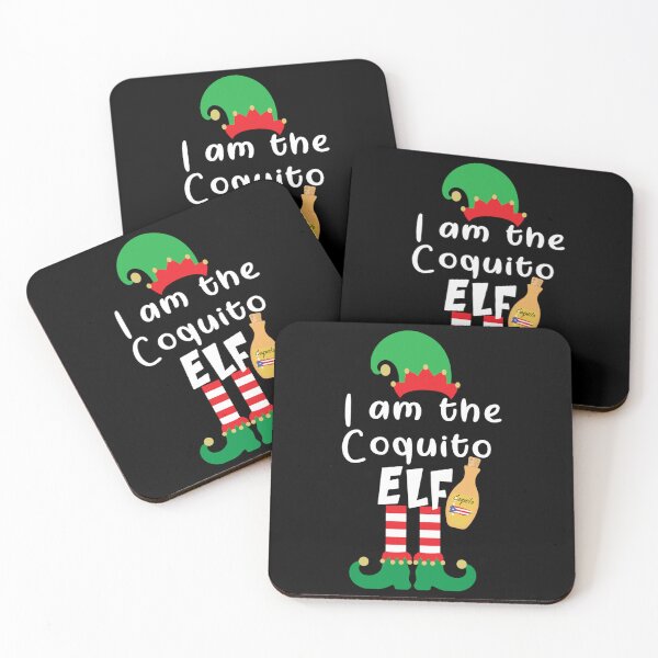Item preview, Playa Serena Funny Christmas Coquito ELF Funny Puerto Rico Matching Christmas Bilingual Long Sleev designed and sold by ainegonza.